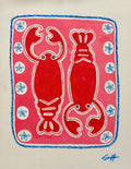 Chill Lobsters Print
