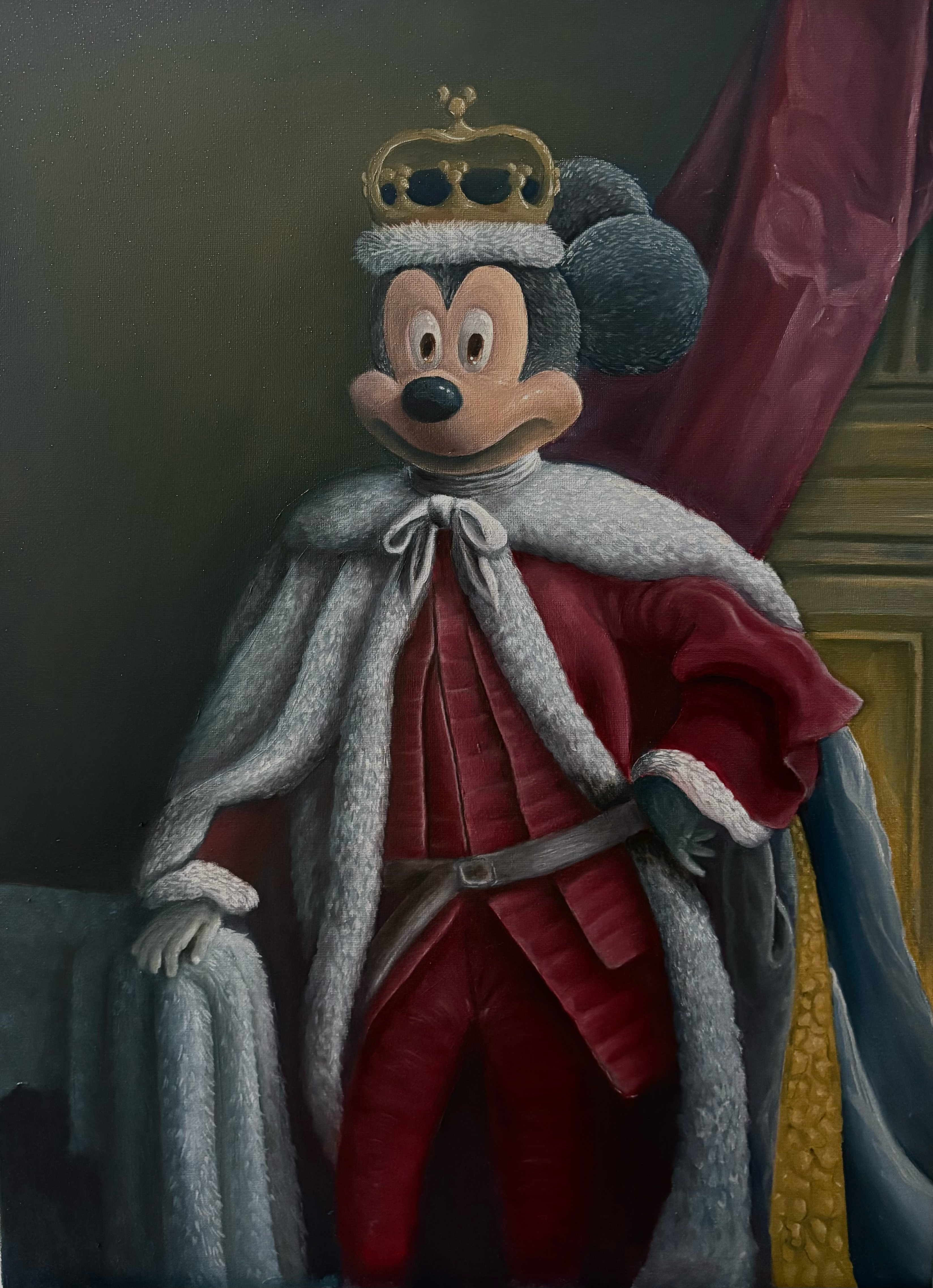 Renaissance Mickey Print